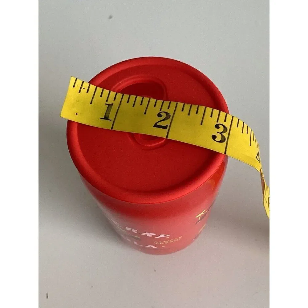 DW Home Cherry Cola Soda Pop‎ Glass Candle 15oz 33 HR Single Wick Rubber Lid NEW